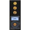 Image 1 : Small gold lot as follows: 10 francs 1911-B,