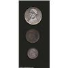Image 1 : Sino-Tibetan three piece set as follows: 1/4 rupee ND (1904,