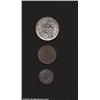 Image 2 : Sino-Tibetan three piece set as follows: 1/4 rupee ND (1904,