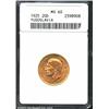 Gold 20 dinara 1925,