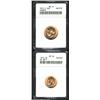 Image 1 : British Commonwealth gold pair including,
