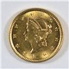 Image 1 : 1853 $1 GOLD TYPE 1 CH BU