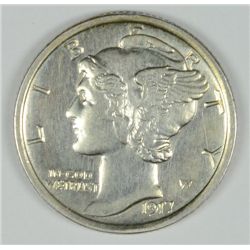 1917 MERCURY DIME MS63