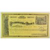Image 1 : 1879 STATE CONTROLLERS WARRANT, CARSON,NEVADA