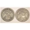 Image 2 : 1834 GOOD & 1836 VF BUST HALF DOLLARS