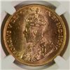 Image 2 : 1913 $10.00 CANADA ( BANK OF CANADA HOARD ) GOLD, NGC MS-63  RARE COIN