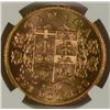 Image 3 : 1914 $10.00 CANADA ( BANK OF CANADA HOARD ) GOLD, NGC MS-63  RARE COIN