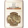 Image 1 : 1925 PEACE DOLLAR NGC MS65+ SUPERB!