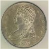 Image 2 : 1837 BUST HALF DOLLAR ICG MS 64 REEDED EDGE, SUPER!