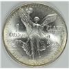Image 1 : 1989 1 OZT .999 FS MEXICO LIBERTAD