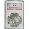 Image 1 : 1927 PEACE DOLLAR NGC MS62