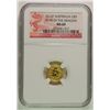 Image 1 : 2012 1/20 OZ GOLD AUSTRALIA DRAGON NGC MS69