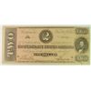 Image 1 : 1864 $2 CONFEDERATE STATES OF AMERICA NOTE