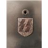 Image 2 : Orig Raw Shell for M-42 Helmet E-66 w/ Decal -NAZI SS?