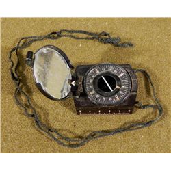 WWII NAZI MARSCH COMPASS-WORKD W/A ON TOP-NECK STRING