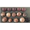 Image 1 : 15 VINTAGE BRITISH MILITARY BUTTON COLLECTION,MAKER MKD