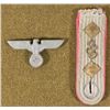 Image 1 : ORIGINAL NAZI MEDICAL OFFICERS SHOULDER BOARD & CAP