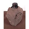 Image 2 : WWII METAL FIELD CANTEEN & OD CANVAS COVER