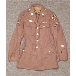 WWII U.S. ARMY UNIFORM JACKET-TANK DESTROYER FORCES