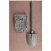 Image 2 : WWII U.S. FOLDING TRENCH SHOVEL W/CANVAS COVER-1944