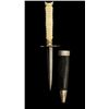 Image 2 : DAGGER Nineteenth Century. Sturdy blade a rhomboid