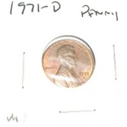 1971-D LINCOLN PENNY *NICE MINT STATE HIGH GRADE*!! PENNY CAME OUT OF SAFE!!