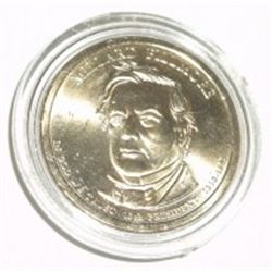 2010-D PRESIDENT DOLLAR *MILLARD FILLMORE-MINT STATE HIGH GRADE* COIN COMES IN A HARD CASE!!