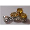 Image 2 : 4.070g Pendant of Citrine Sterling Silver