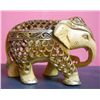 Image 2 : Wooden Decorative Elephant With Baby Inside