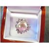 Image 2 : Fresh Water Pearl & crystal ring