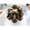 Image 2 : Solid Bronze cast, Medusa ring