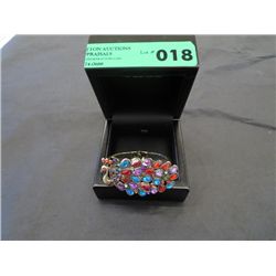 Brand new, peacock bangle with box