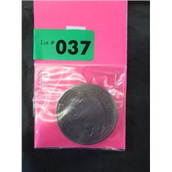 One ounce solid titanium,  Indian head coin