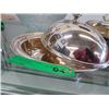 Image 1 : Domed lidded silver plate dish