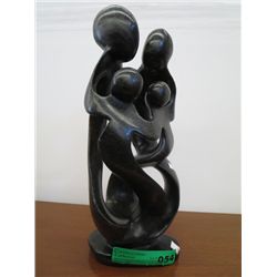 Family circle statue