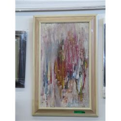 Untitled abstract - Framed 24" by 36"