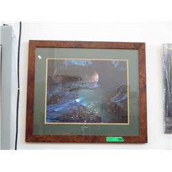 Framed seascape
