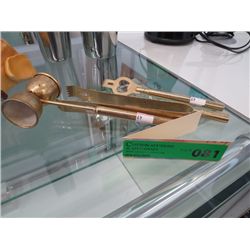 Gold plated bar set, 4 pieces