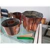 Image 1 : Two copper molds and a copper mug