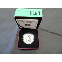 2014 Year of the Horse $10.00 coin
