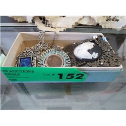 Assorted costume jewelry