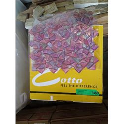 Six boxes of Cotto Italian glass tiles