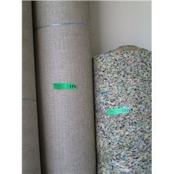Roll of carpet