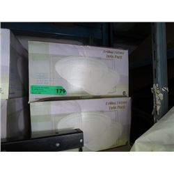 Case of ceiling fixtures