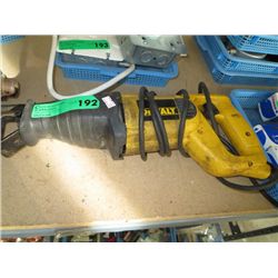 DeWalt reciprocating saw