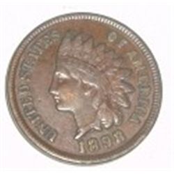 1898 INDIAN HEAD PENNY RED BOOK VALUE IS $20.00+ *NICE EARLY EXTRA FINE GRADE*!!