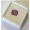 Image 1 : BEAUTIFUL HUGE RARE 5.30 CARAT PURPLE SAPPHIRE EMERALD CUT & FACETED *NICE GEM QUALITY*