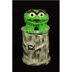 Oscar The Grouch Sesame Street Cookie Jar