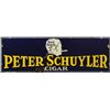 Image 1 : Peter Schuyler Cigars Porcelain Sign