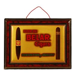 Flor De Belar Cigar Self-Framed Advertising